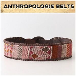 Anthro “Dashed Beads Belt”
